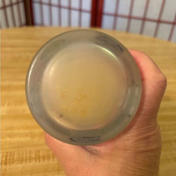 Culver Frosted Glass Doughnut Low Ball Glass - Picture 6 of 7